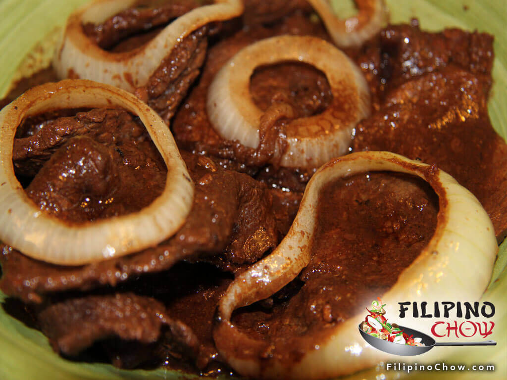 Beef Steak (Bistek Tagalog) - Filipino Chow's Philippine Food and Recipes