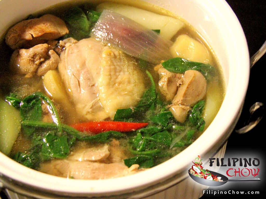 Tinolang Manok (Ginger Chicken Soup) Filipino Chow's Philippine Food and Recipes