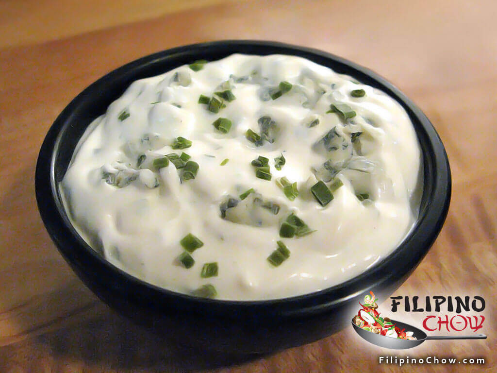Picture of Bleu Cheese Dip Filipino Chow's Philippine Food and Recipes