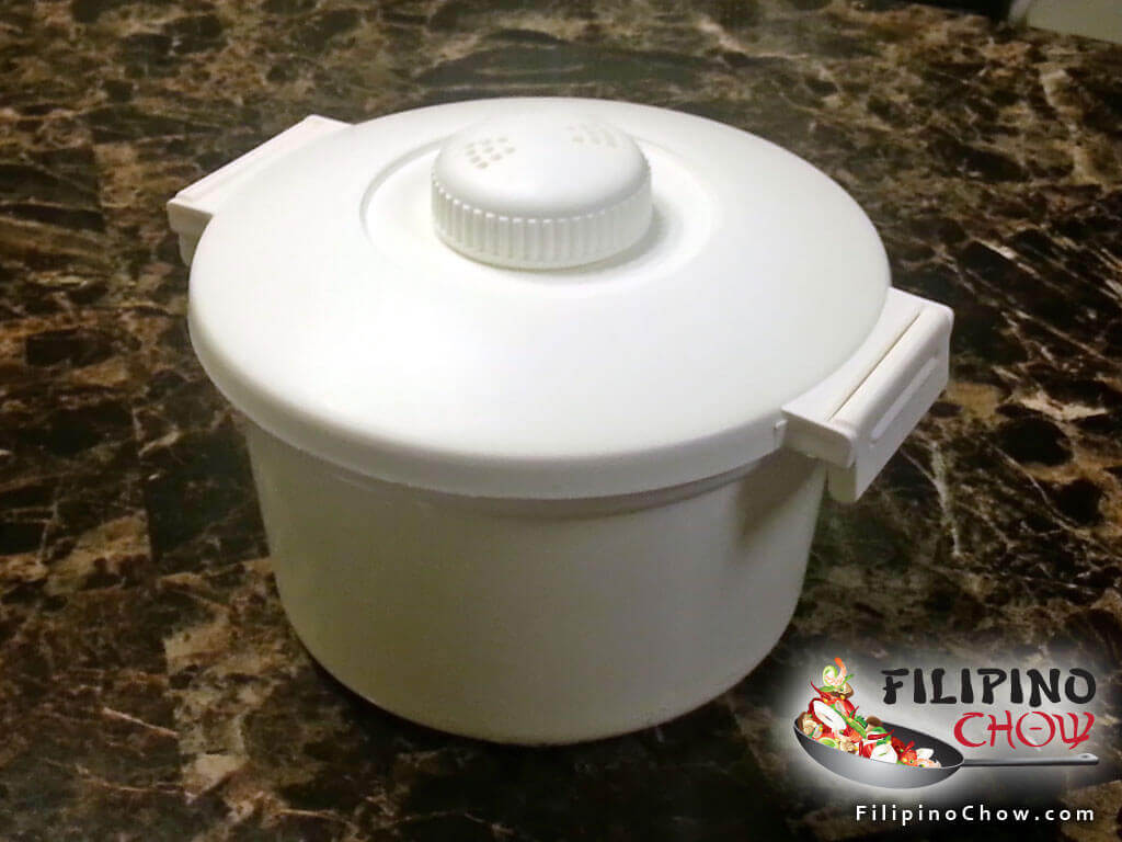 Microwave Rice Cooker - Filipino Chow's Philippine Food and Recipes