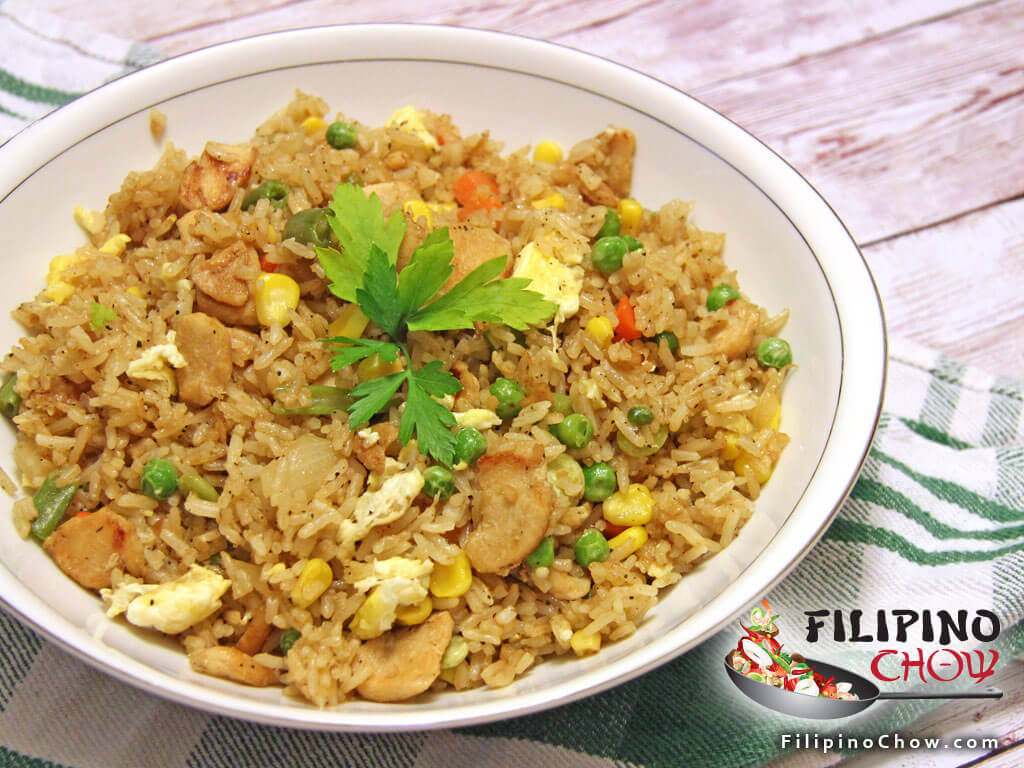 Picture Of Chicken Fried Rice Filipino Chow S Philippine